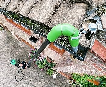 Gutter cleaning from the ground